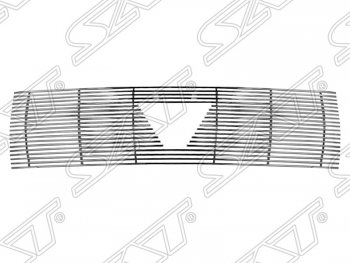 6 899 р. Решётка радиатора SAT  Mitsubishi Pajero ( 4 V90,  4 V80) (2006-2011) дорестайлинг, дорестайлинг  с доставкой в г. Москва. Увеличить фотографию 1