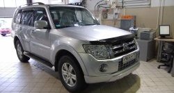 10 499 р. Накладка переднего бампера GT Dynamics  Mitsubishi Pajero ( 4 V90,  4 V80) (2006-2011) дорестайлинг, дорестайлинг (Дорестайлинг, Неокрашенная)  с доставкой в г. Москва. Увеличить фотографию 4