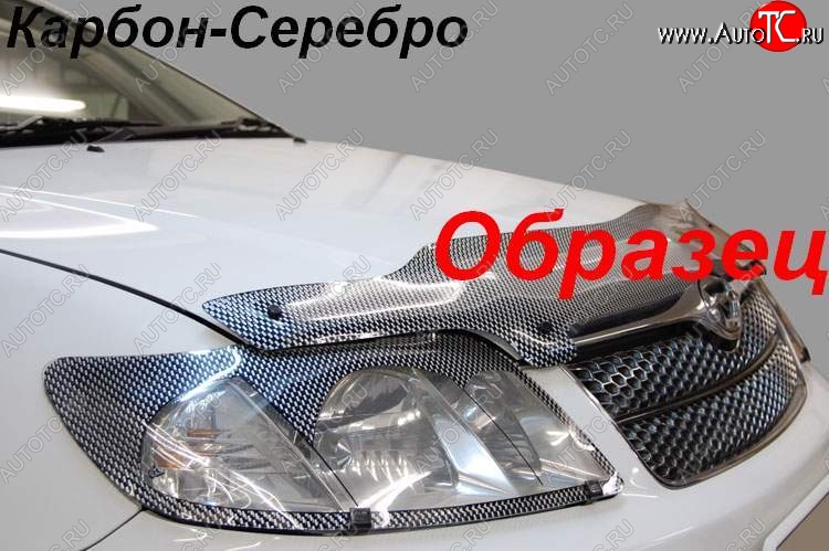 2 159 р. Защита фар CA-Plastik  Mitsubishi Pajero Sport  PB (2008-2013) дорестайлинг (Цвет: прозрачный)  с доставкой в г. Москва