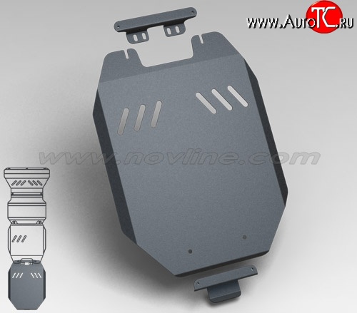 789 р. Защита раздаточной коробки Novline (3.2, АКПП/МКПП, 3 мм) Mitsubishi Pajero Sport PB дорестайлинг (2008-2013)  с доставкой в г. Москва