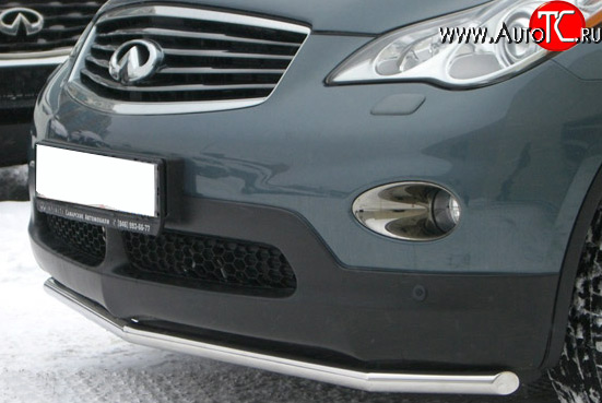 15 999 р. Защита переднего бампера (Ø42 мм, нержавейка) SLITKOFF INFINITI EX35 J50 (2007-2013)  с доставкой в г. Москва