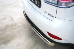 17 699 р. Защита заднего бампера (Ø76 мм, нержавейка) SLITKOFF Lexus RX270 AL10 дорестайлинг (2010-2012)  с доставкой в г. Москва. Увеличить фотографию 3