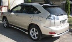 23 749 р. Защита порогов из труб d76 Russtal Lexus RX300 XU30 дорестайлинг (2003-2006)  с доставкой в г. Москва. Увеличить фотографию 2