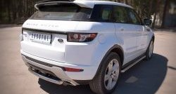 16 799 р. Защита заднего бампера (Ø76 мм, нержавейка, Dynamic) SLITKOFF Land Rover Range Rover Evoque 1 L538 дорестайлинг 5 дв. (2011-2015)  с доставкой в г. Москва. Увеличить фотографию 2