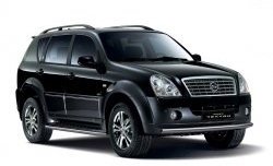 6 599 р. Одинарная защита переднего бампера Petroil Tuning диаметром 63 мм SSANGYONG Rexton Y250 (2006-2012)  с доставкой в г. Москва. Увеличить фотографию 2