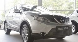 1 859 р. Защитная сетка решетки переднего бампера РА Nissan Qashqai 2 J11 рестайлинг (2017-2022)  с доставкой в г. Москва. Увеличить фотографию 3