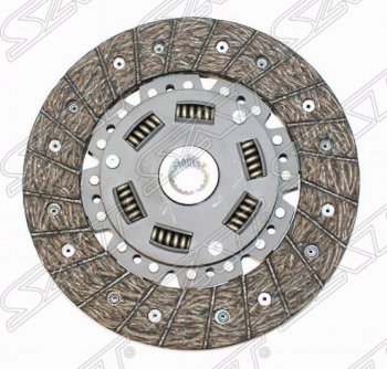 1 689 р. Диск сцепления SAT (1.5/1.6) Nissan Sunny B15 (1998-2004)  с доставкой в г. Москва. Увеличить фотографию 1