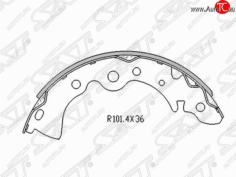 1 299 р. Колодки тормозные задние EURO SAT  Nissan Almera Classic  седан (2006-2013) B10  с доставкой в г. Москва