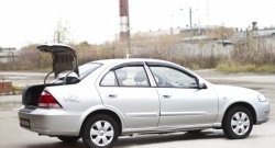 1 049 р. Накладка на задний бампер RA  Nissan Almera Classic  седан (2006-2013) B10  с доставкой в г. Москва. Увеличить фотографию 3