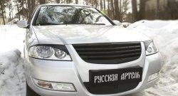 1 179 р. Реснички на фары RA  Nissan Almera Classic  седан (2006-2013) B10 (Неокрашенные)  с доставкой в г. Москва. Увеличить фотографию 3