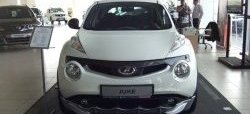 5 249 р. Решётка радиатора Impul Nissan Juke 1 YF15 дорестайлинг (2010-2014) (Неокрашенная)  с доставкой в г. Москва. Увеличить фотографию 13