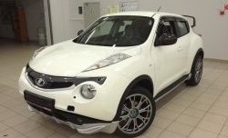 5 249 р. Решётка радиатора Impul Nissan Juke 1 YF15 дорестайлинг (2010-2014) (Неокрашенная)  с доставкой в г. Москва. Увеличить фотографию 4