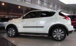 12 049 р. Комплект дефлекторов окон Impul Nissan Juke 1 YF15 дорестайлинг (2010-2014)  с доставкой в г. Москва. Увеличить фотографию 4