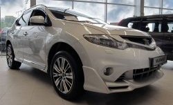 22 749 р. Комплект порогов Impul  Nissan Murano  2 Z51 (2010-2016) рестайлинг (Неокрашенные)  с доставкой в г. Москва. Увеличить фотографию 2