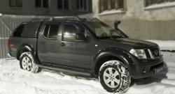 17 599 р. Накладки на колёсные арки RA Nissan Navara 2 D40 рестайлинг (2010-2016) (Глянец (под покраску), Неокрашенные)  с доставкой в г. Москва. Увеличить фотографию 2