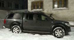 17 599 р. Накладки на колёсные арки RA Nissan Navara 2 D40 рестайлинг (2010-2016) (Глянец (под покраску), Неокрашенные)  с доставкой в г. Москва. Увеличить фотографию 9