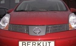 4 199 р. Декоративная вставка решетки радиатора E11 Berkut Nissan Note 1 E11 дорестайлинг (2004-2008)  с доставкой в г. Москва. Увеличить фотографию 1