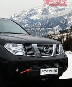 3 284 р. Декоративный элемент воздухозаборника Souz-96 (d10)  Nissan Pathfinder  R51 (2004-2007) дорестайлинг  с доставкой в г. Москва. Увеличить фотографию 1