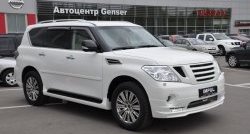 12 049 р. Молдинги (накладки на двери) Impul Nissan Patrol 6 Y62 дорестайлинг (2010-2014) (Неокрашенные)  с доставкой в г. Москва. Увеличить фотографию 3