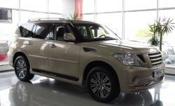 12 049 р. Молдинги (накладки на двери) Impul Nissan Patrol 6 Y62 дорестайлинг (2010-2014) (Неокрашенные)  с доставкой в г. Москва. Увеличить фотографию 12