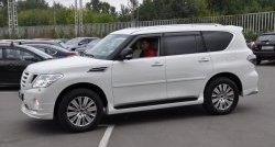 43 999 р. Комплект порогов Impul Nissan Patrol 6 Y62 дорестайлинг (2010-2014) (Неокрашенные)  с доставкой в г. Москва. Увеличить фотографию 6