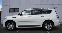 43 999 р. Комплект порогов Impul Nissan Patrol 6 Y62 дорестайлинг (2010-2014) (Неокрашенные)  с доставкой в г. Москва. Увеличить фотографию 8