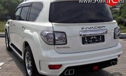 24 249 р. Спойлер Invader Style Nissan Patrol 6 Y62 дорестайлинг (2010-2014) (Неокрашенный)  с доставкой в г. Москва. Увеличить фотографию 2