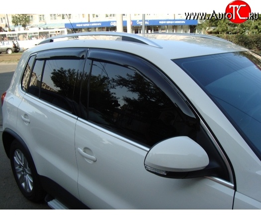 3 299 р. Дефлекторы окон (ветровики) 4 шт. Novline Nissan Qashqai 1 дорестайлинг (2007-2010)  с доставкой в г. Москва