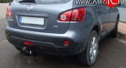 12 349 р. Фаркоп NovLine Nissan Qashqai 1 дорестайлинг (2007-2010)  с доставкой в г. Москва. Увеличить фотографию 1