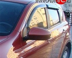 Дефлекторы окон (ветровики) Novline 4 шт Nissan Qashqai +2 1 J10 дорестайлинг (2008-2010)