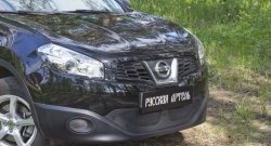 1 799 р. Защитная сетка решетки переднего бампера РА Nissan Qashqai 1 J10 рестайлинг (2010-2013)  с доставкой в г. Москва. Увеличить фотографию 4