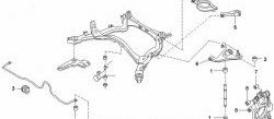 204 р. Полиуретановая втулка стабилизатора задней подвески Точка Опоры Nissan Silvia S14 (1993-1999)  с доставкой в г. Москва. Увеличить фотографию 2