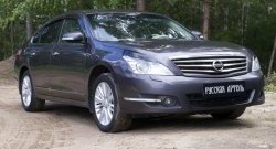 869 р. Реснички на фары RA Nissan Teana 2 J32 рестайлинг (2011-2014) (Неокрашенные)  с доставкой в г. Москва. Увеличить фотографию 3