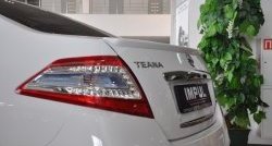 4 999 р. Лип спойлер Impul Nissan Teana 2 J32 дорестайлинг (2008-2011) (Неокрашенный)  с доставкой в г. Москва. Увеличить фотографию 2