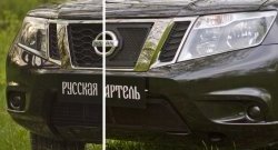 2 199 р. Защитная сетка решетки переднего бампера РА Nissan Terrano D10 рестайлинг (2016-2022)  с доставкой в г. Москва. Увеличить фотографию 4