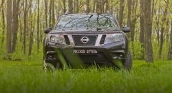 2 199 р. Защитная сетка решетки переднего бампера РА Nissan Terrano D10 рестайлинг (2016-2022)  с доставкой в г. Москва. Увеличить фотографию 5