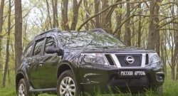 1 379 р. Защитная сетка решетки радиатора РА Nissan Terrano D10 рестайлинг (2016-2022)  с доставкой в г. Москва. Увеличить фотографию 3