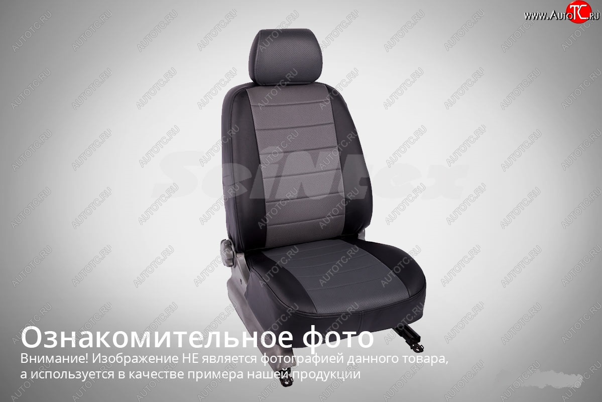 5 199 р. Чехлы для сидений SeiNtex (экокожа, 40/60) Nissan Terrano D10 дорестайлинг (2013-2016)  с доставкой в г. Москва