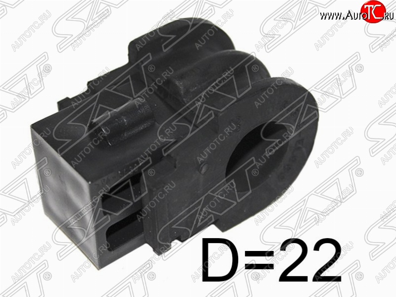 299 р. Резиновая втулка переднего стабилизатора (D=22) SAT (LH=RH)  Nissan Tiida ( 1 хэтчбэк,  1 седан,  1 хэтчбек) - Versa  с доставкой в г. Москва