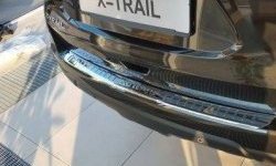 5 949 р. Защитная накладка на задний бампер СТ Nissan X-trail 3 T32 рестайлинг (2017-2022)  с доставкой в г. Москва. Увеличить фотографию 2