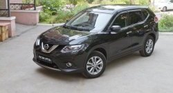 1 749 р. Накладки порожков салона RA Nissan X-trail 3 T32 рестайлинг (2017-2022) (Комплект (4 шт.))  с доставкой в г. Москва. Увеличить фотографию 2