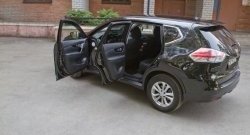 1 749 р. Накладки порожков салона RA Nissan X-trail 3 T32 рестайлинг (2017-2022) (Комплект (4 шт.))  с доставкой в г. Москва. Увеличить фотографию 3