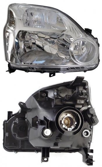 Правая фара SAT Nissan (Нисан) X-trail (Х-трейл)  2 T31 (2007-2011) 2 T31 дорестайлинг