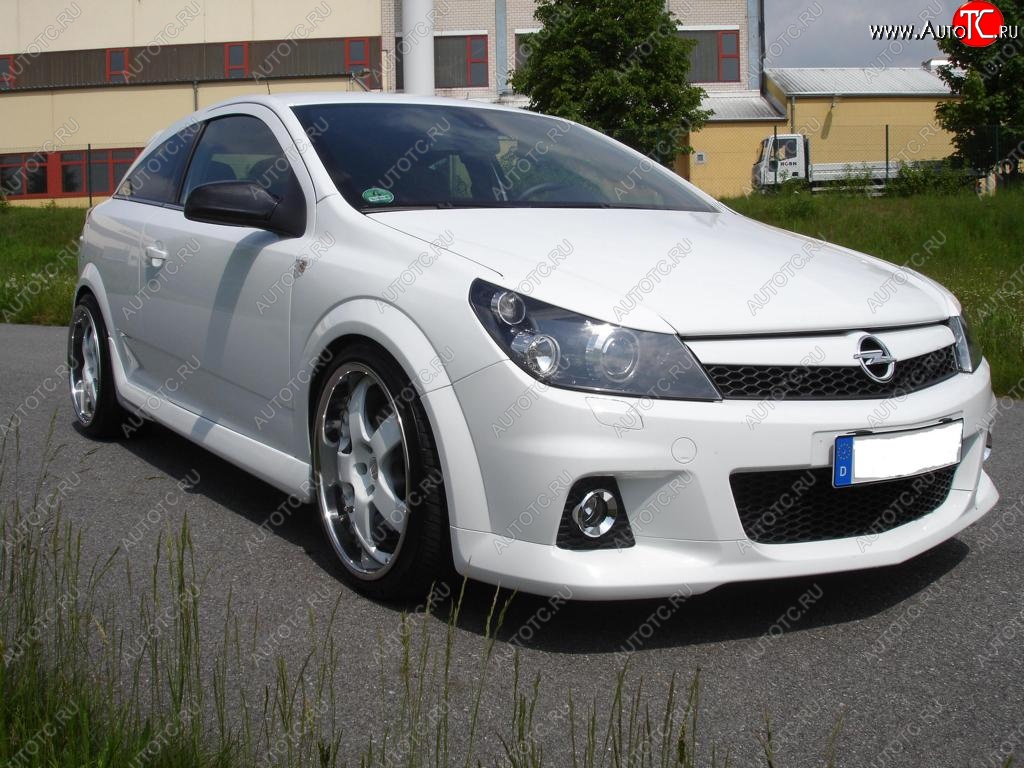 27 899 р. Передний бампер ОРС Opel Astra H GTC хэтчбек 3 дв. дорестайлинг (2004-2006)  с доставкой в г. Москва