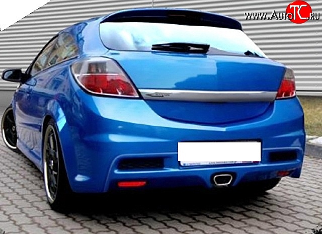 3 649 р. Спойлер Sport Opel Astra H GTC хэтчбек 3 дв. дорестайлинг (2004-2006) (Неокрашенный)  с доставкой в г. Москва