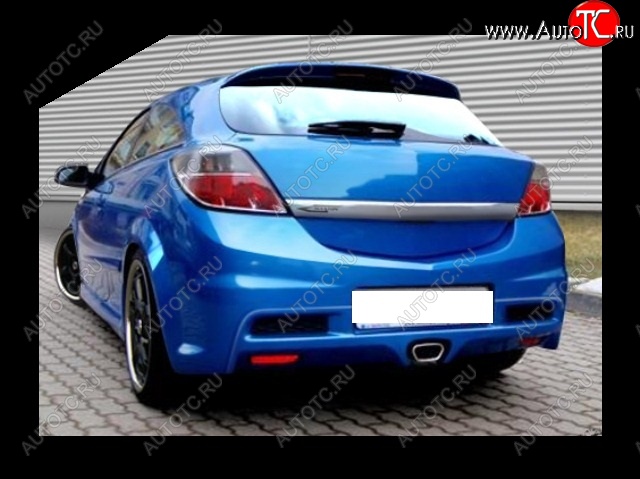 27 899 р. Задний бампер OPC Opel Astra H GTC хэтчбек 3 дв. дорестайлинг (2004-2006)  с доставкой в г. Москва