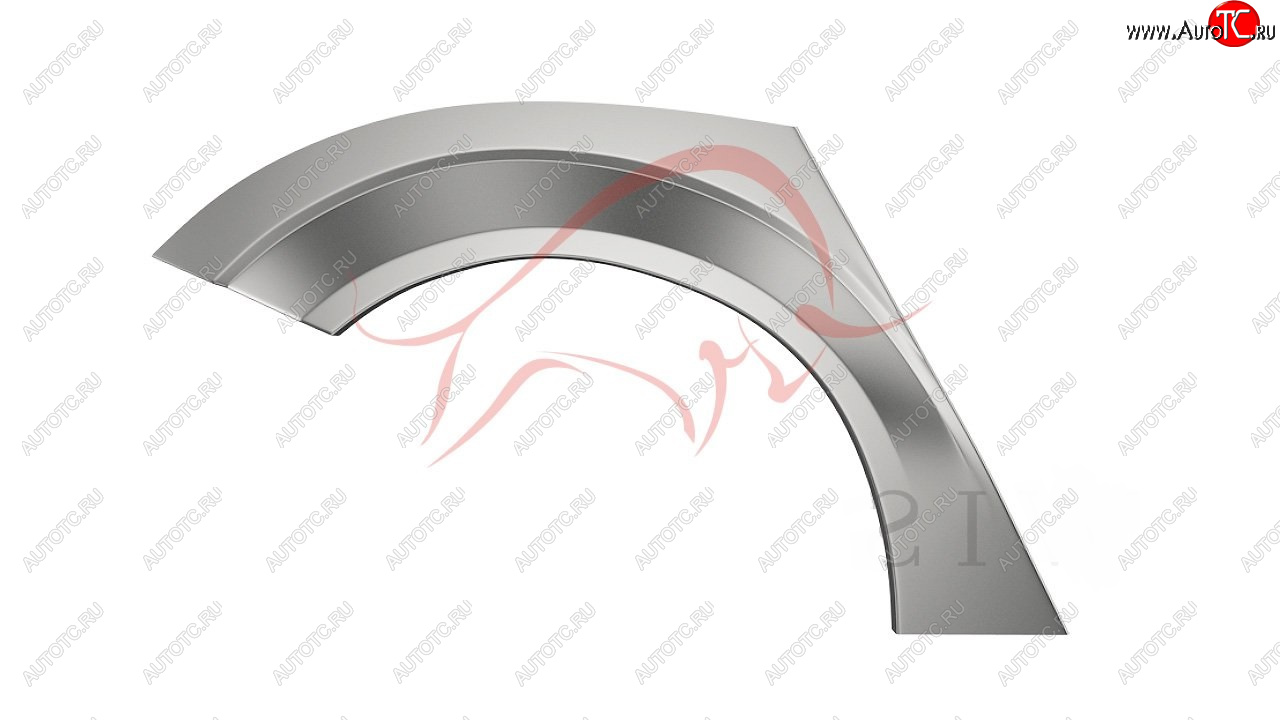 2 189 р. Правая задняя ремонтная арка (внешняя) Wisentbull  Opel Astra  H (2007-2015) универсал рестайлинг (оцинкованная сталь 1-1,2 мм)  с доставкой в г. Москва