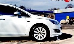 3 999 р. Накладка Sport на передний бампер Opel Astra J хэтчбек 5 дв. дорестайлинг (2009-2012) (Неокрашенная)  с доставкой в г. Москва. Увеличить фотографию 3