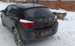 Реснички Sport на фонари Opel Astra J хэтчбек 5 дв. дорестайлинг (2009-2012)