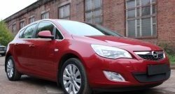 1 469 р. Сетка на бампер Russtal (черная)  Opel Astra  J (2009-2012) хэтчбек 5 дв. дорестайлинг  с доставкой в г. Москва. Увеличить фотографию 2